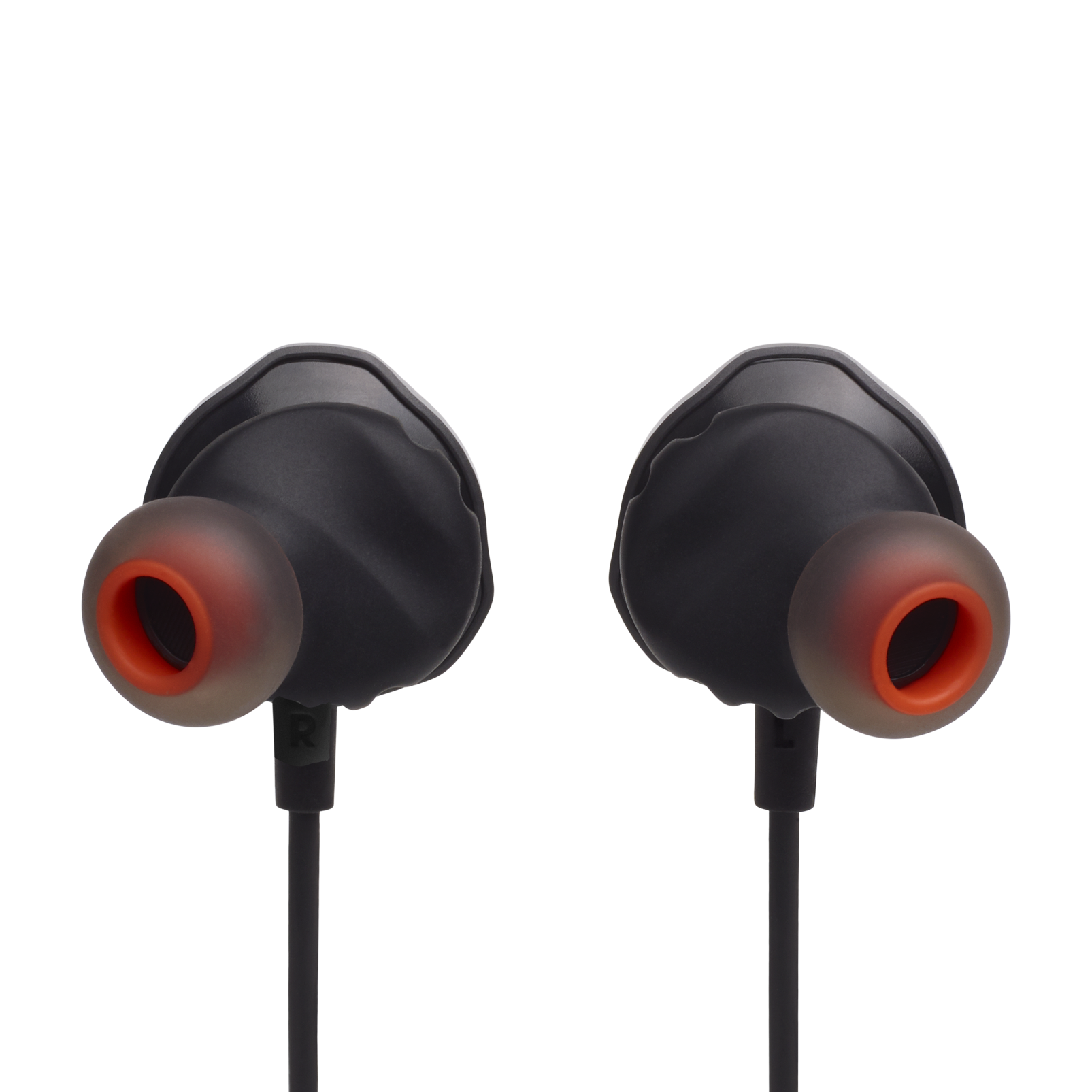 JBL Quantum 50C - Black - Wired in-ear gaming headset with USB-C adapter - Back